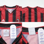 2004/05 AC Milan Home Shirt Adidas (M)