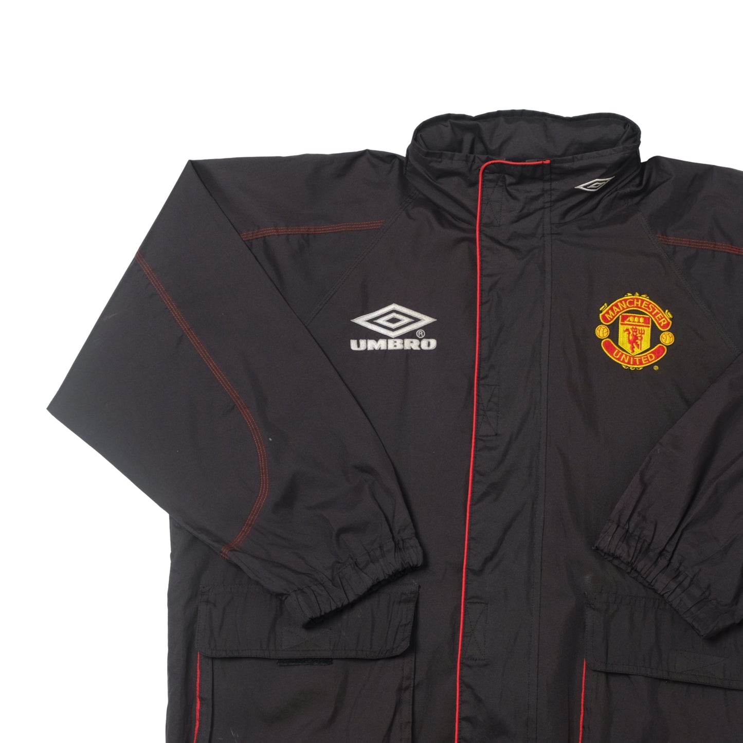 1998/99 Manchester United Track Training Jacket Umbro (XL)