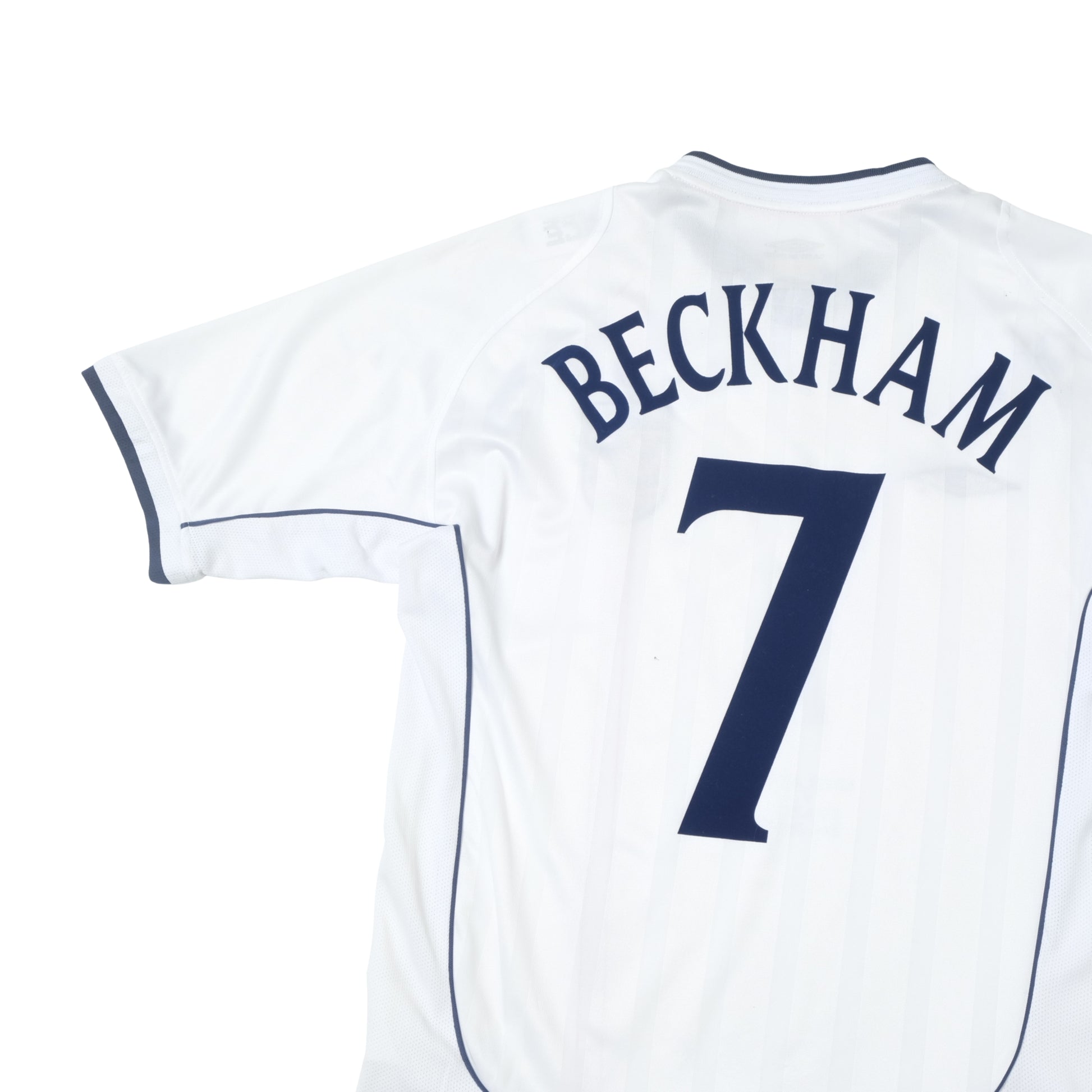 2002/04 England Home Shirt Umbro Beckham (M/L)