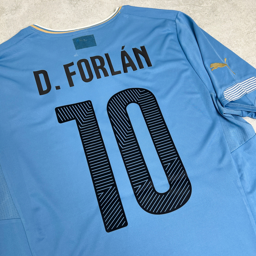 2014 Uruguay Home Shirt Puma Forlán (L)