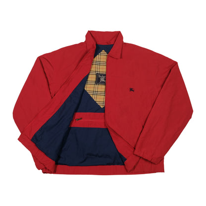 Burberry 1990s Vintage Packable Harrington Jacket Medium/Large