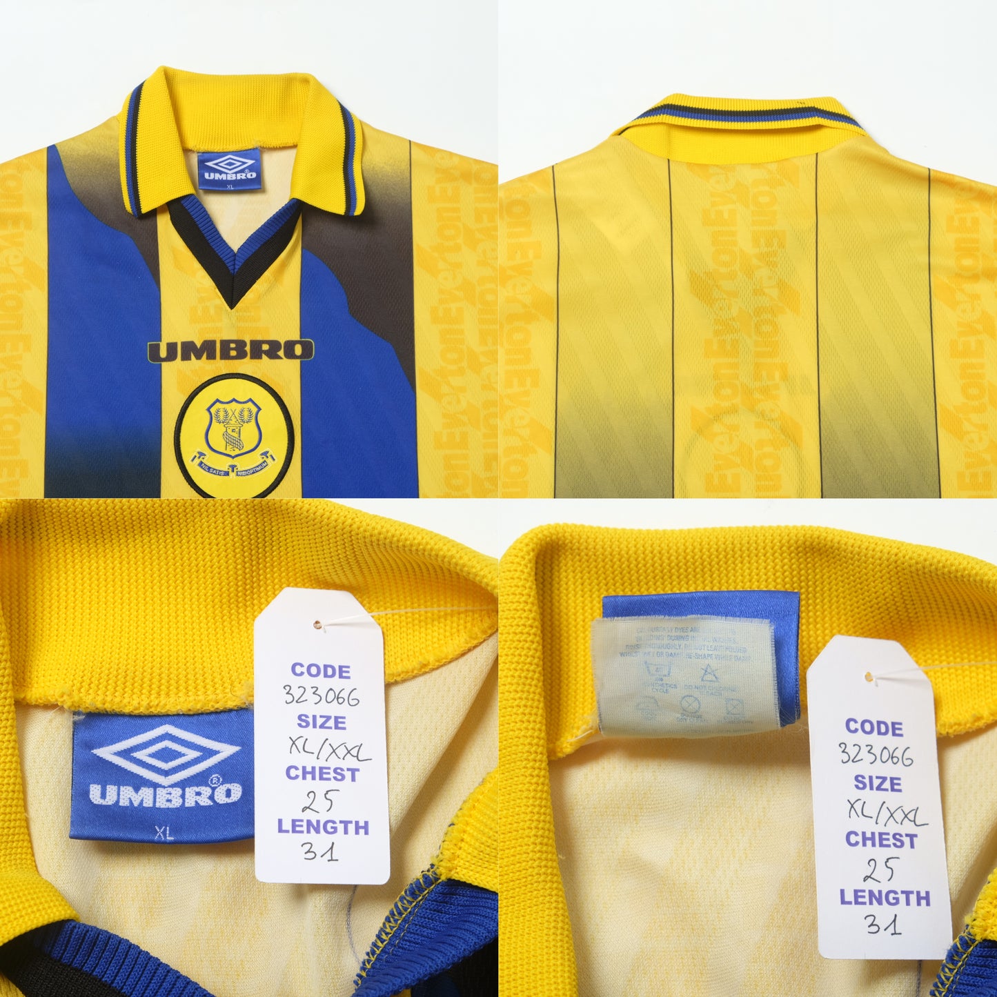 1996/98 Everton Away Shirt Umbro (XL)