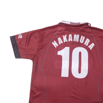 2002/03 Reggina Home Shirt Nakamura Fan Version (M)