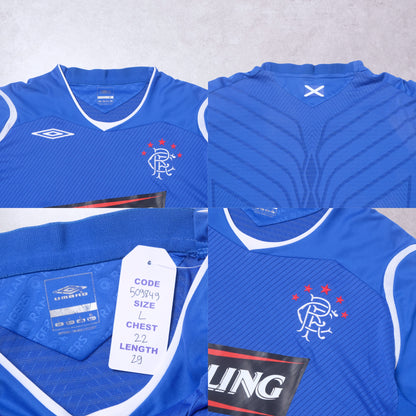 2008/09 Rangers Home Shirt Umbro (L)
