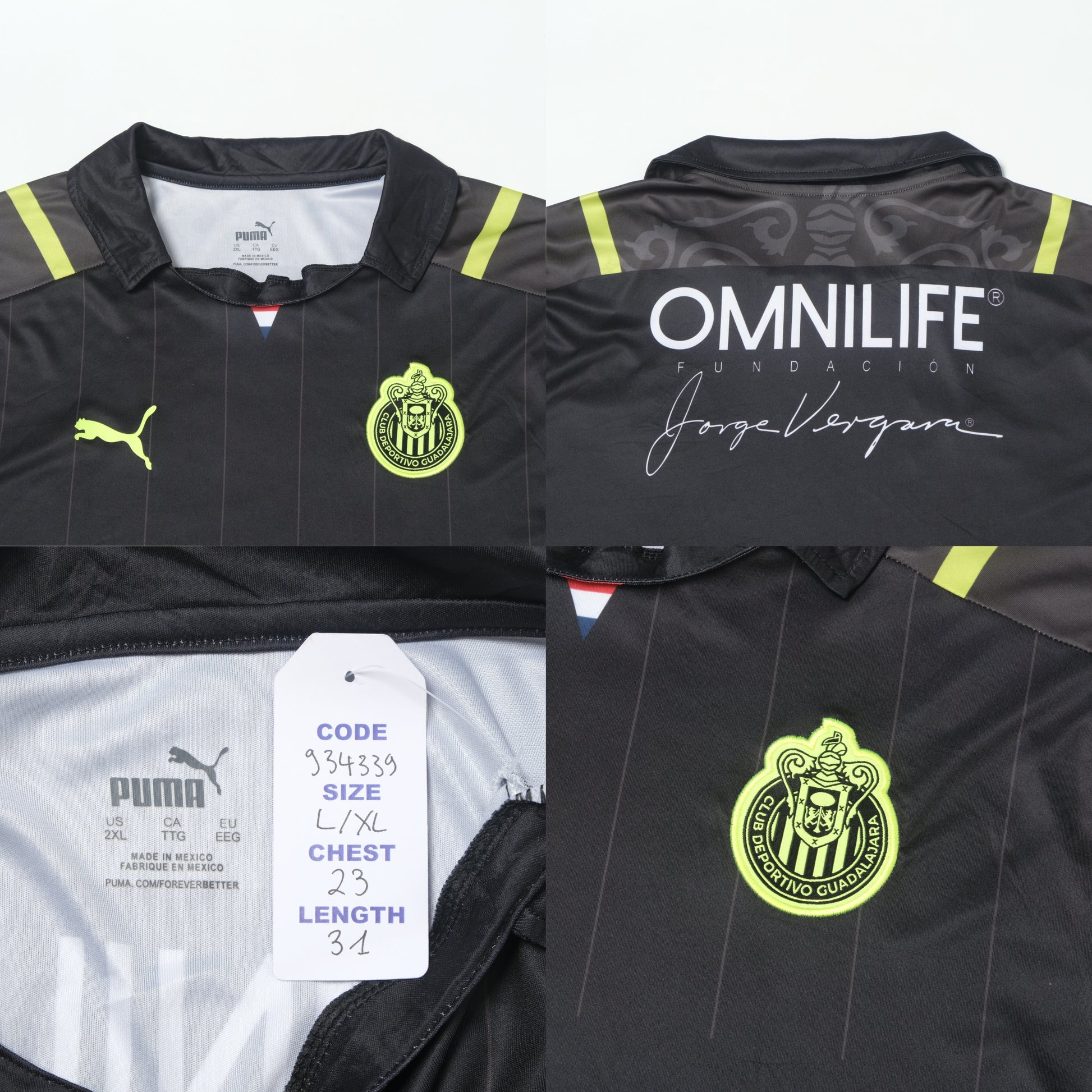 2021/22 Chivas Guadalajara (Mexico) Away Shirt Puma (XL)