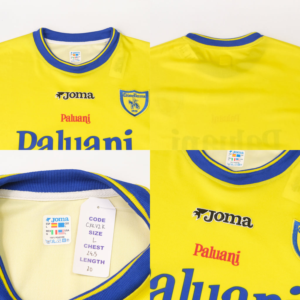 2002/03 Chievo Verona Home Shirt Joma (L)