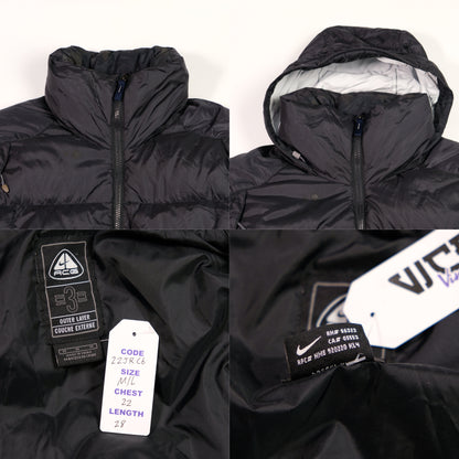 Nike ACG Vintage Black Down Puffer Jacket Medium/Large