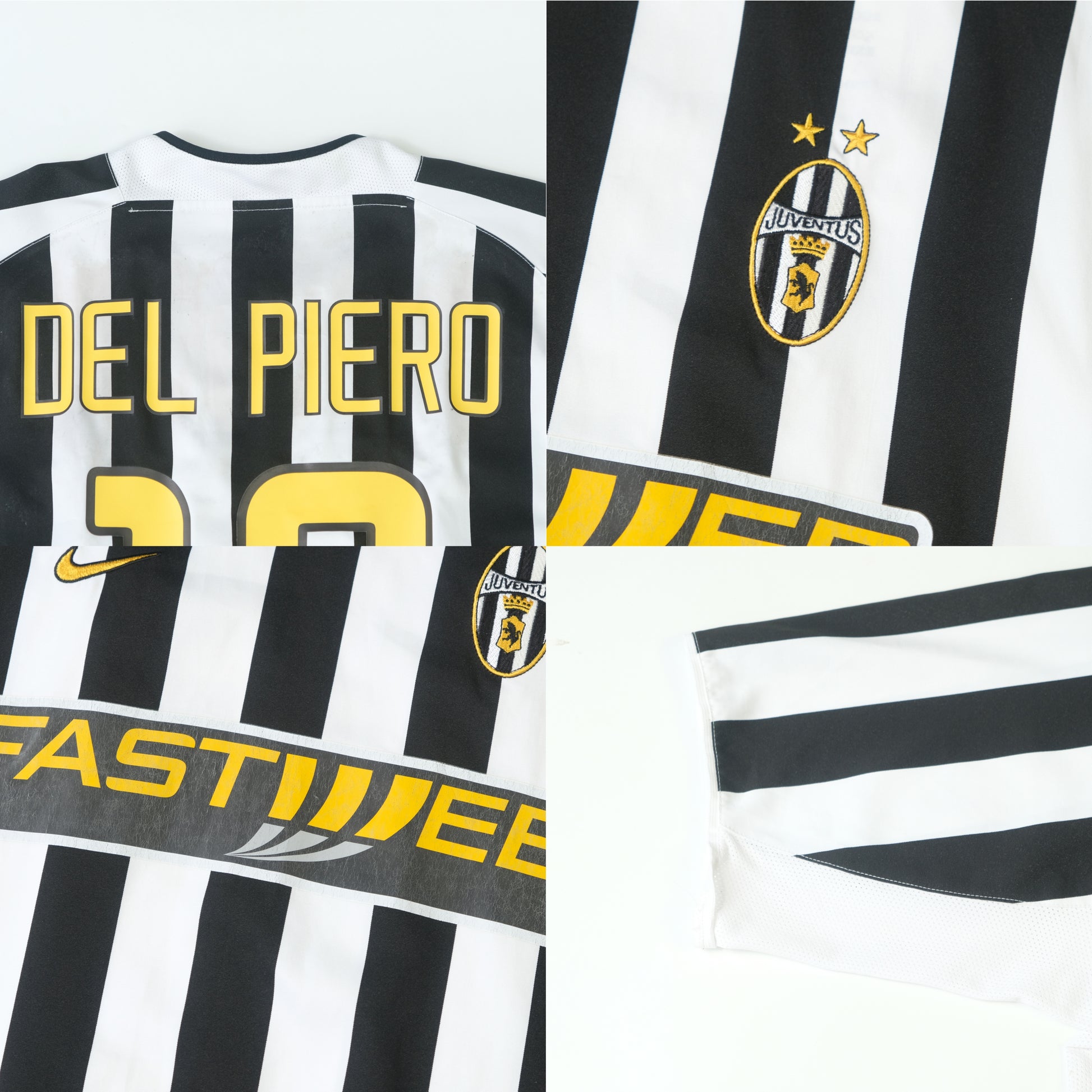 2003/04 Juventus Home Shirt Nike Del Piero