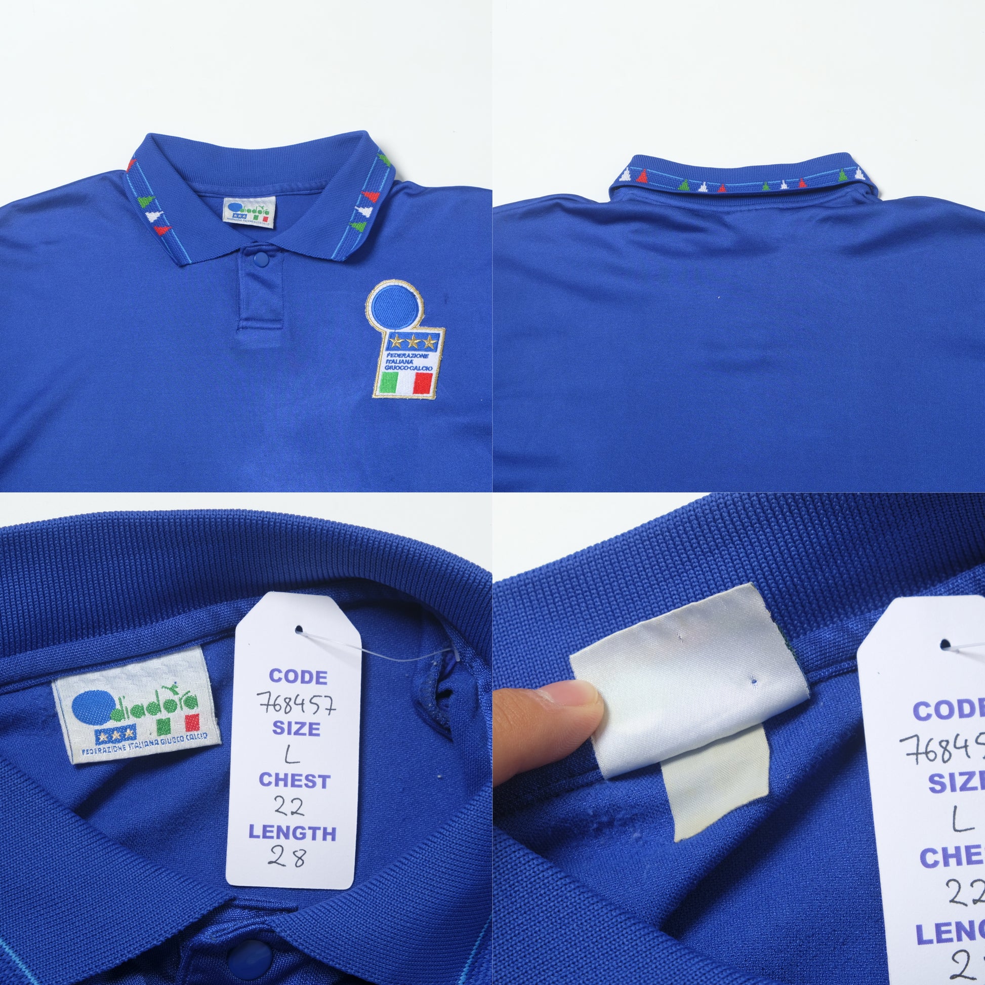 1992/93 Italy Home Shirt Diadora (L)