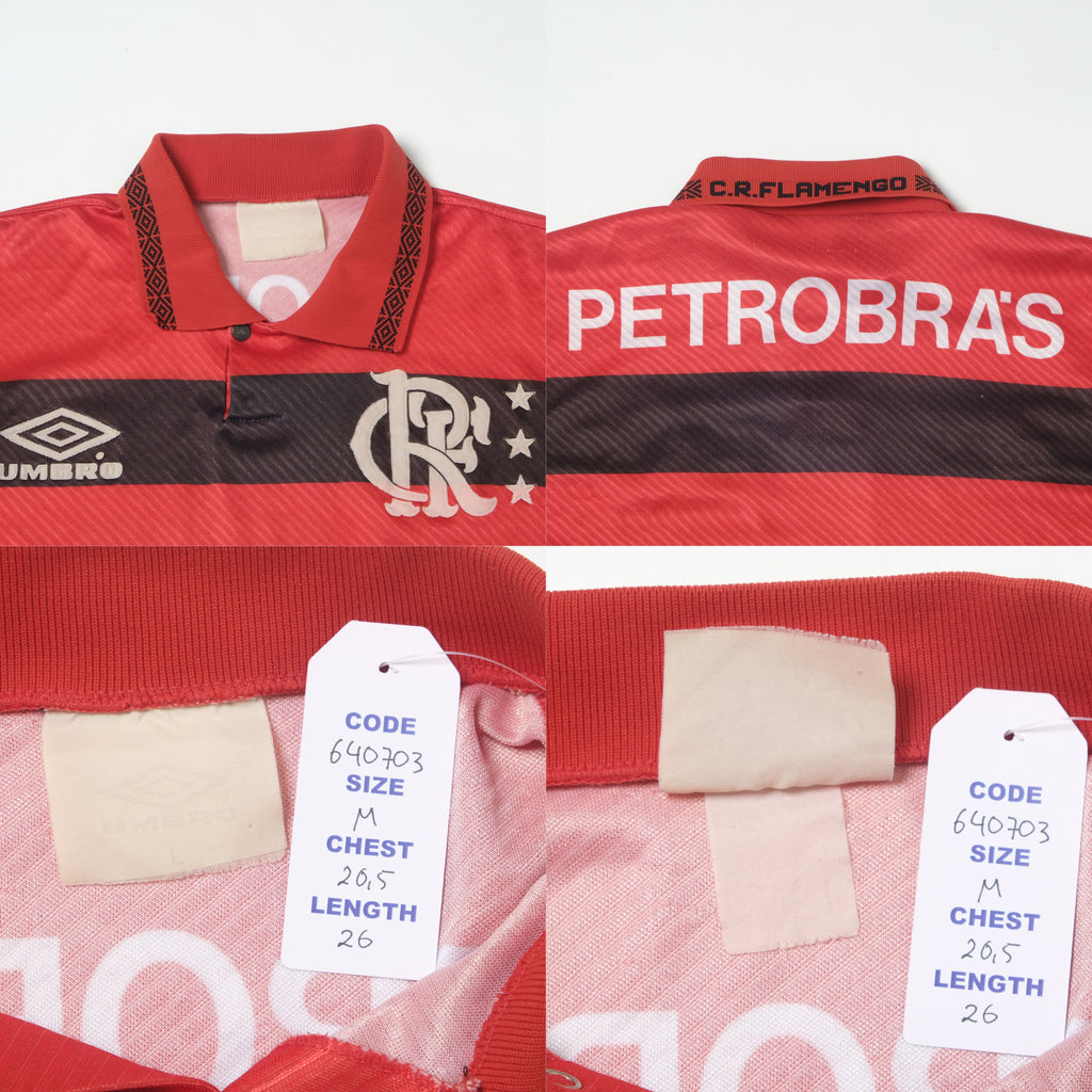 1994/95 Flamengo Home Shirt Umbro (M)