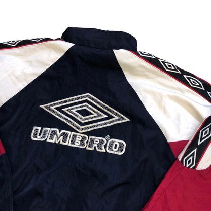 England Umbro 1990s Football Track Jacket Large