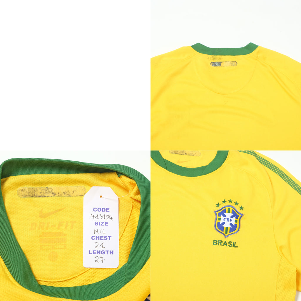 2010/11 Brazil Home Shirt Nike (M/L)