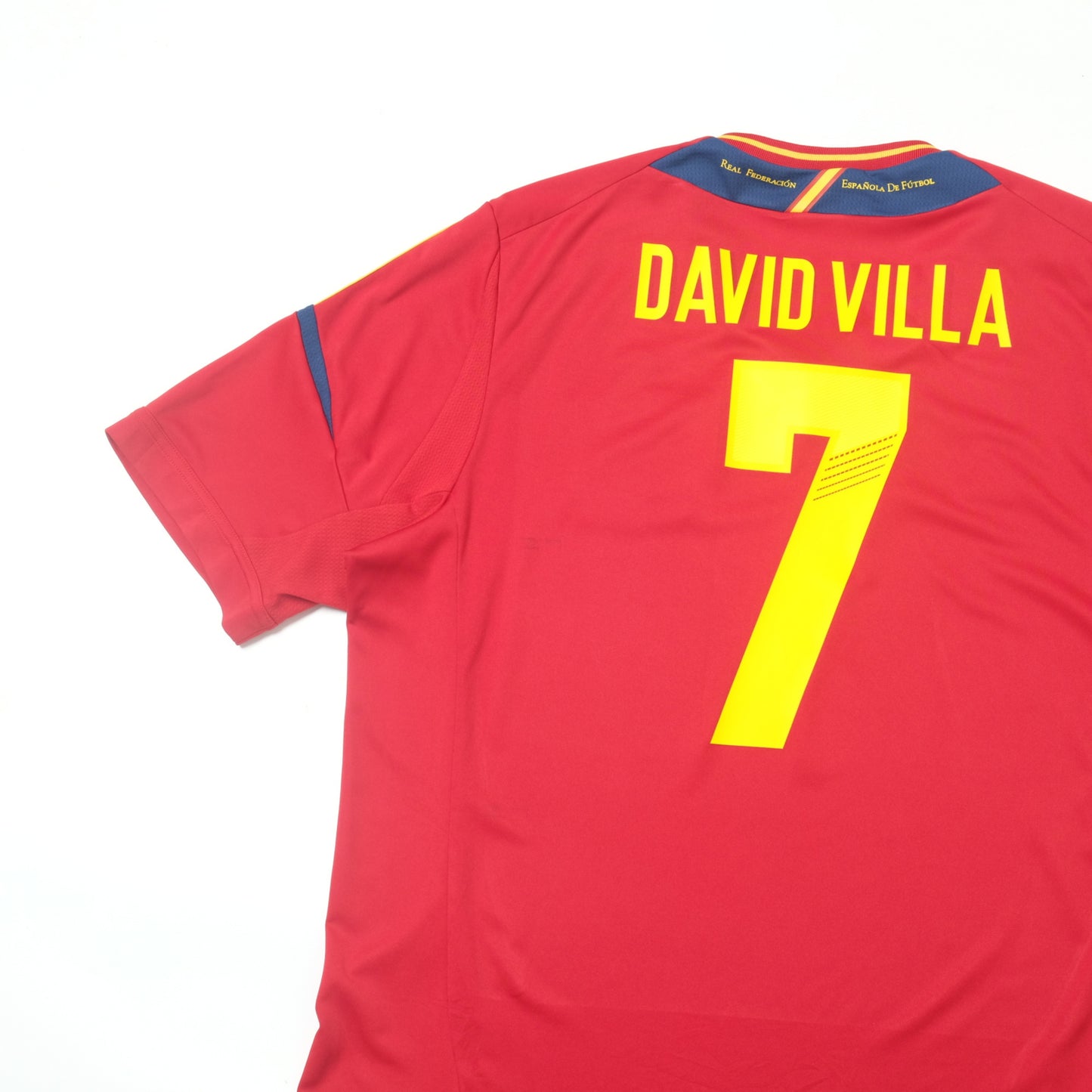 2012/13 Spain Home Shirt Adidas David Villa (XL)