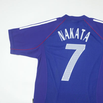 2002/04 Japan Home Shirt Adidas Nakata (M/L)