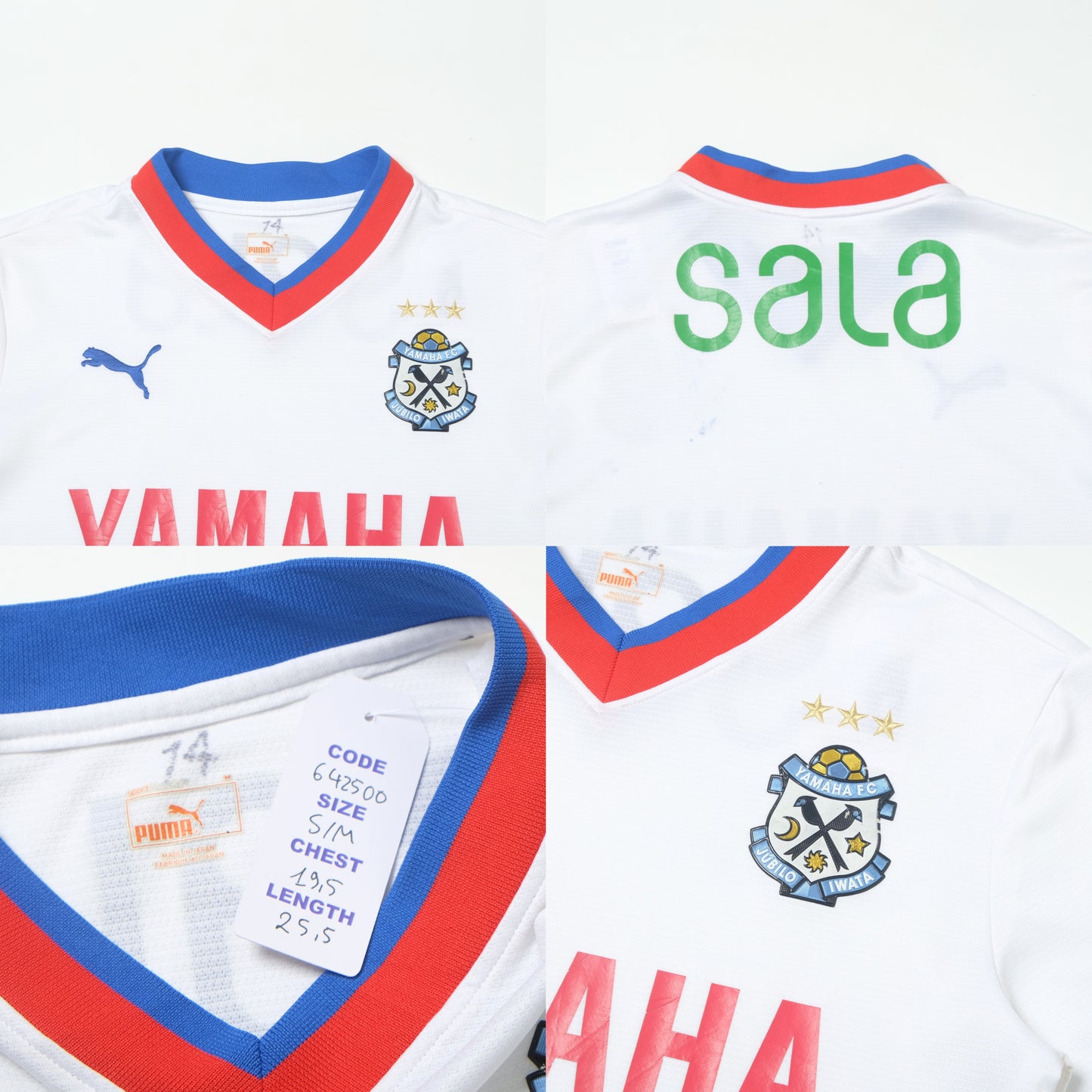 2013 Jubilo Iwata Away Shirt Puma J-League (S/M)
