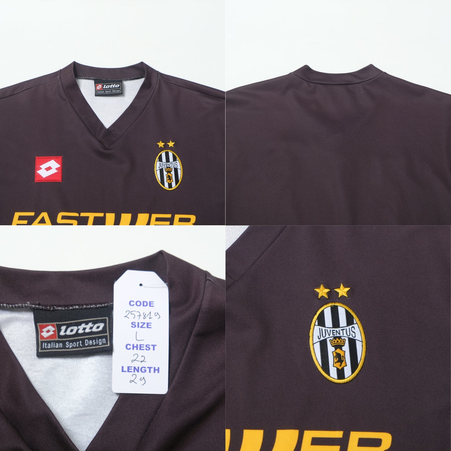 2001/02 Juventus Away Shirt Lotto (L)