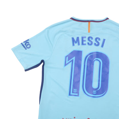 2017/18 Barcelona Away Shirt Nike Messi (S)