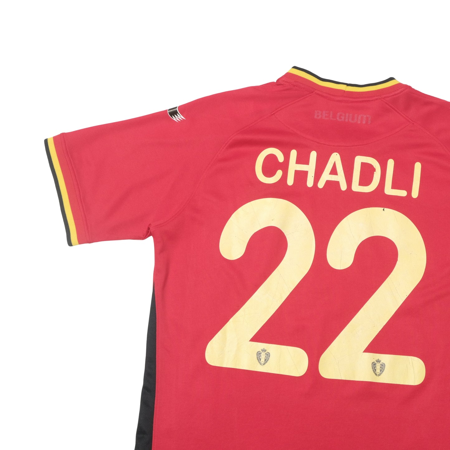 2014/15 Belgium Home Shirt Burrda Sport Chadli (M)