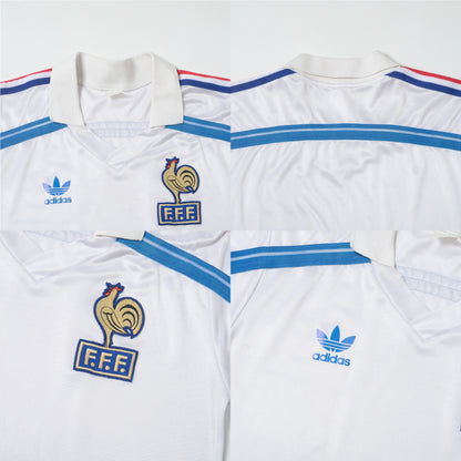 1986/89 France Away Shirt Adidas (XS)