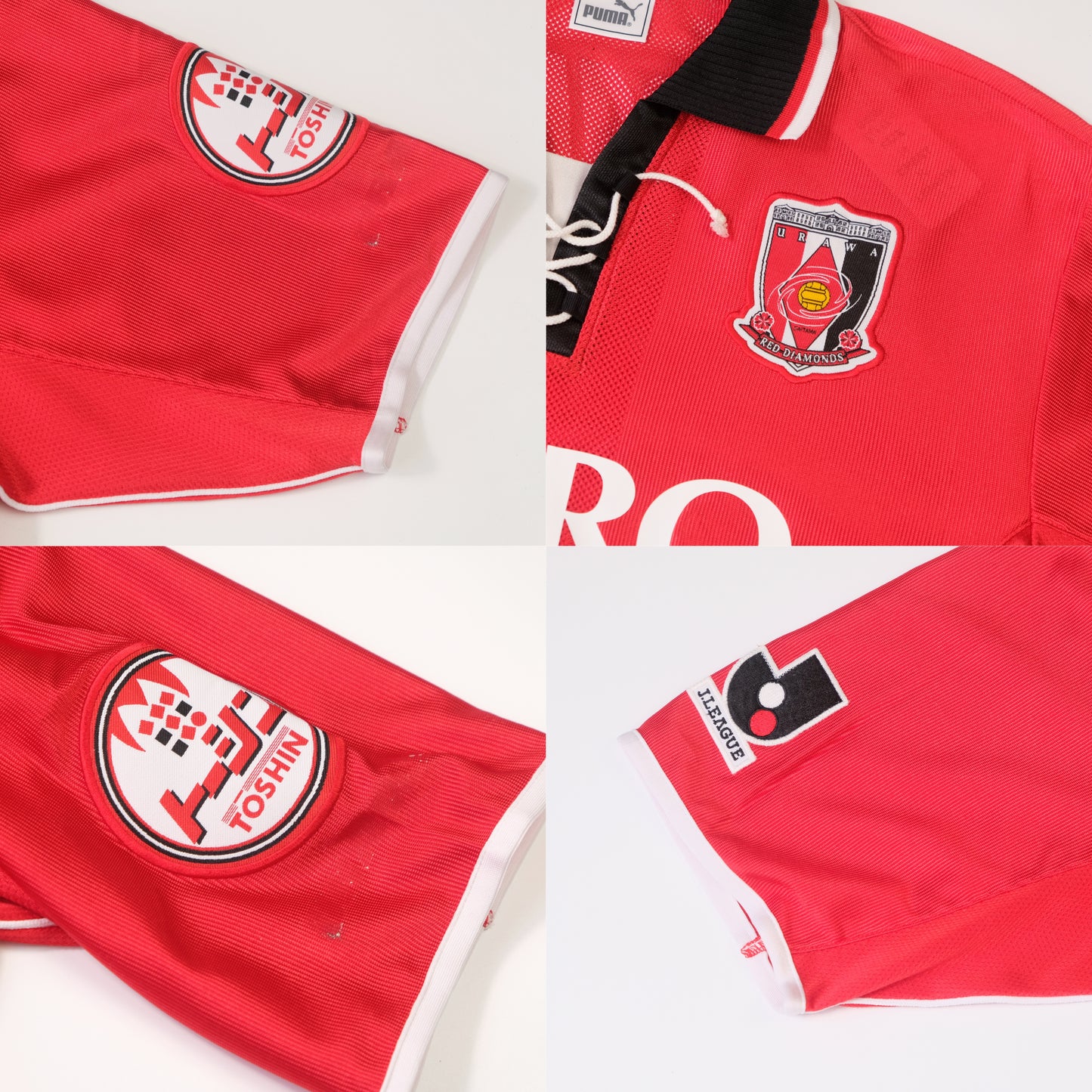 2001/02 Mitsubishi Urawa Red Diamonds Home Shirt J-League Nike (M)