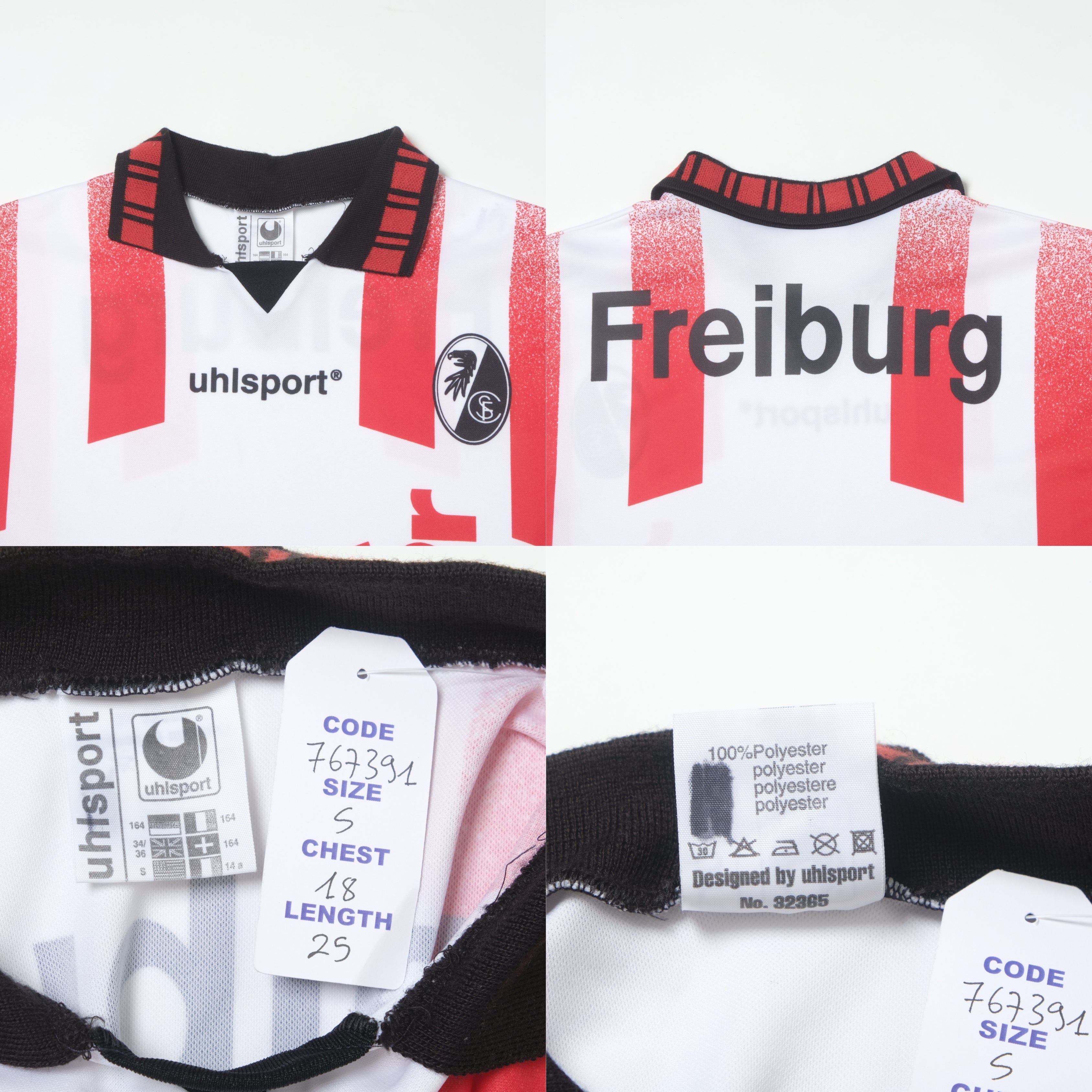 1995/96 Freiburg Away Shirt Uhlsport (S)