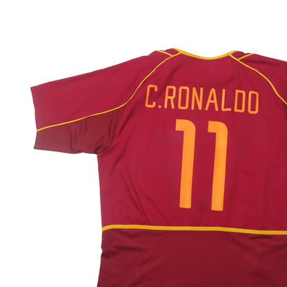 2002/04 Portugal Home Shirt Nike Ronaldo (L/XL)