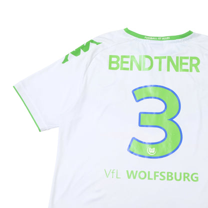 2015/16 Wolfsburg Home Shirt Kappa Bendtner (L/XL)