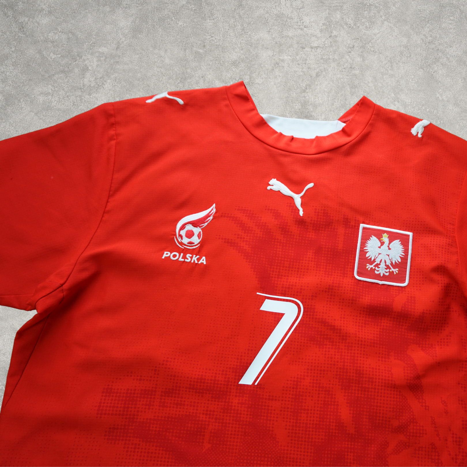 2006/07 Poland Away Shirt Puma Smolarek (M/L)