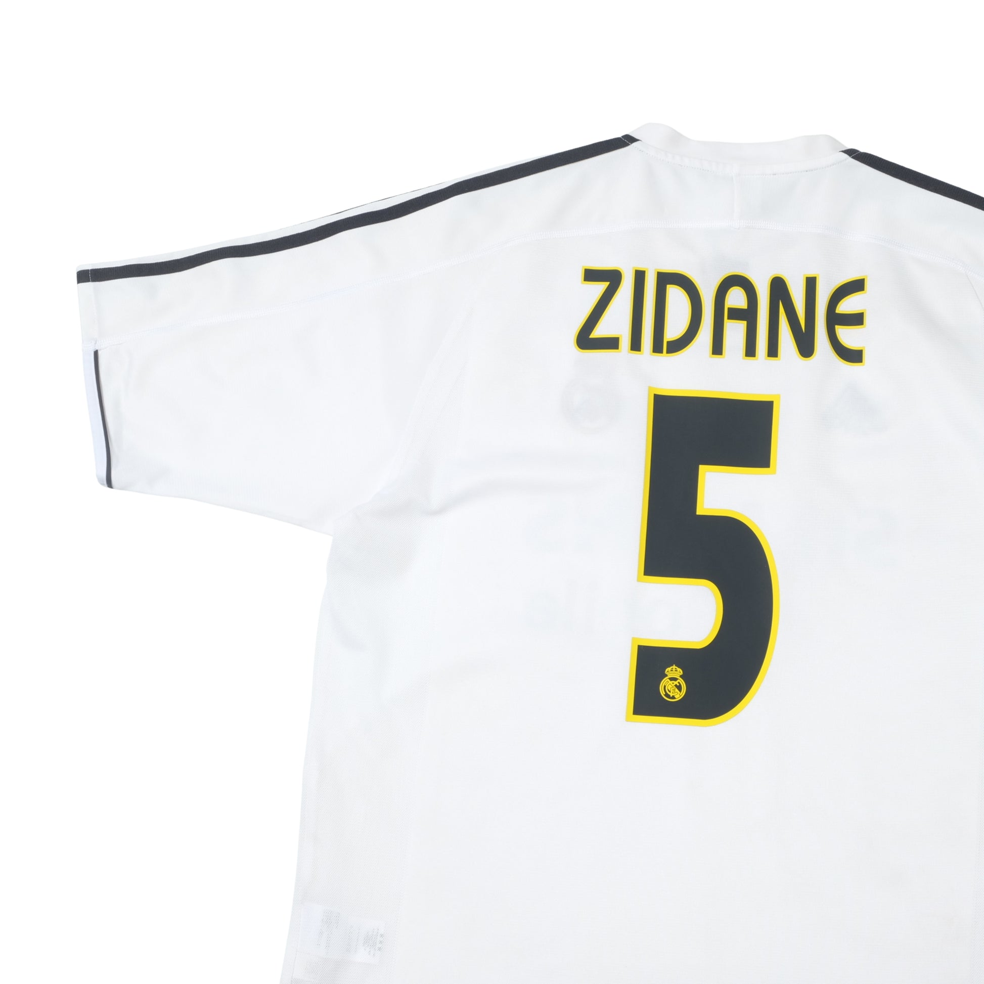 2003/04 Real Madrid Home Shirt Adidas Zidane (L/XL)