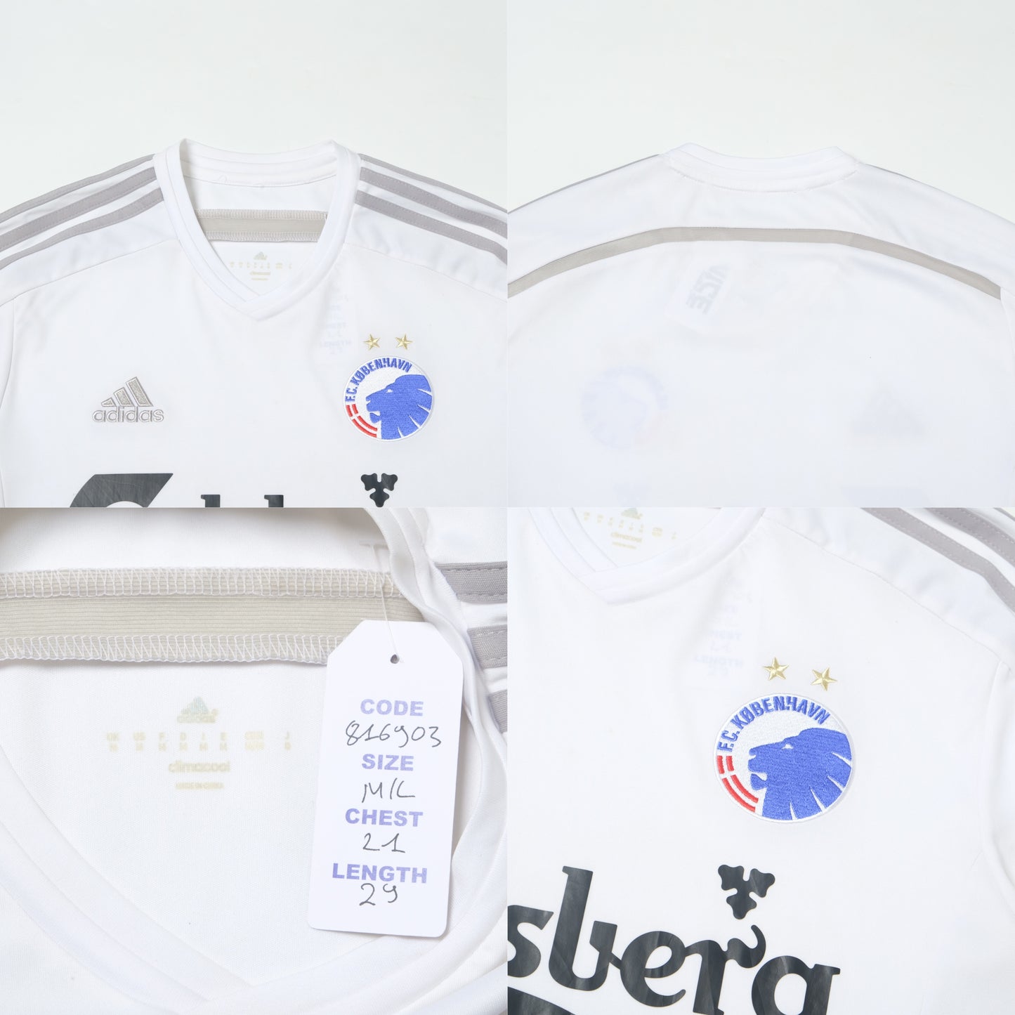 2014/15 FC Copenhagen Home Shirt Adidas (M/L)
