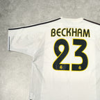 2003/04 Real Madrid Home Shirt Adidas Beckham (L)