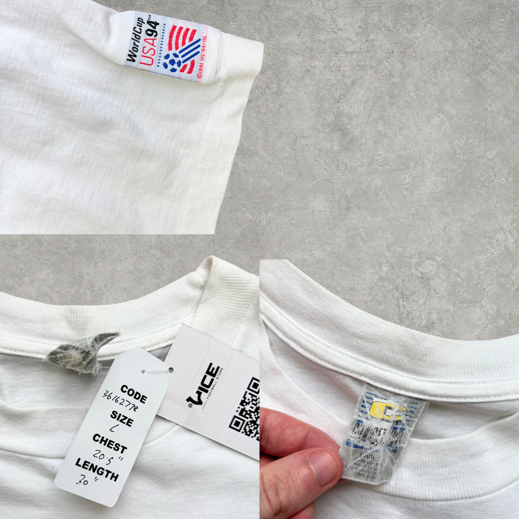 USA Adidas World Cup 1994 Vintage T-Shirt (L)