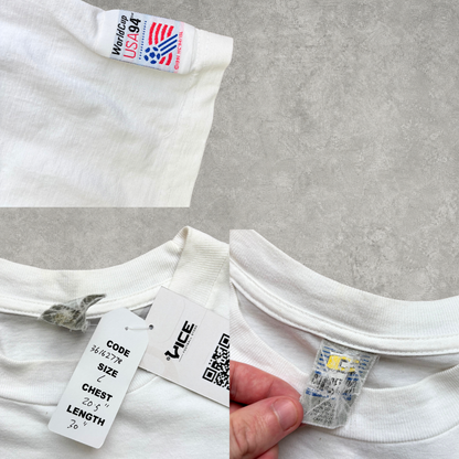 USA Adidas World Cup 1994 Vintage T-Shirt (L)