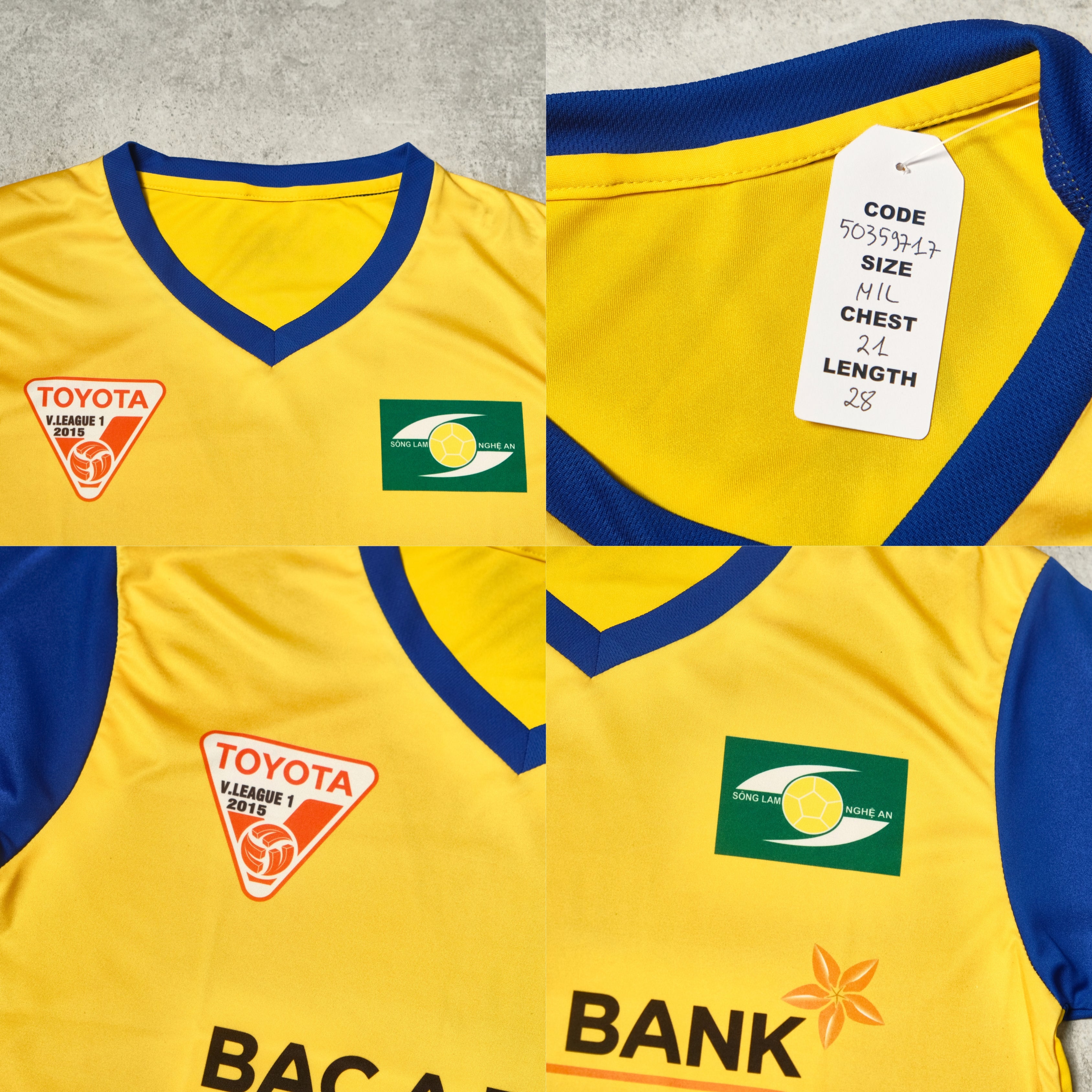2015 Song Lam Nghe An (Vietnam) Home Shirt V-League (M/L)