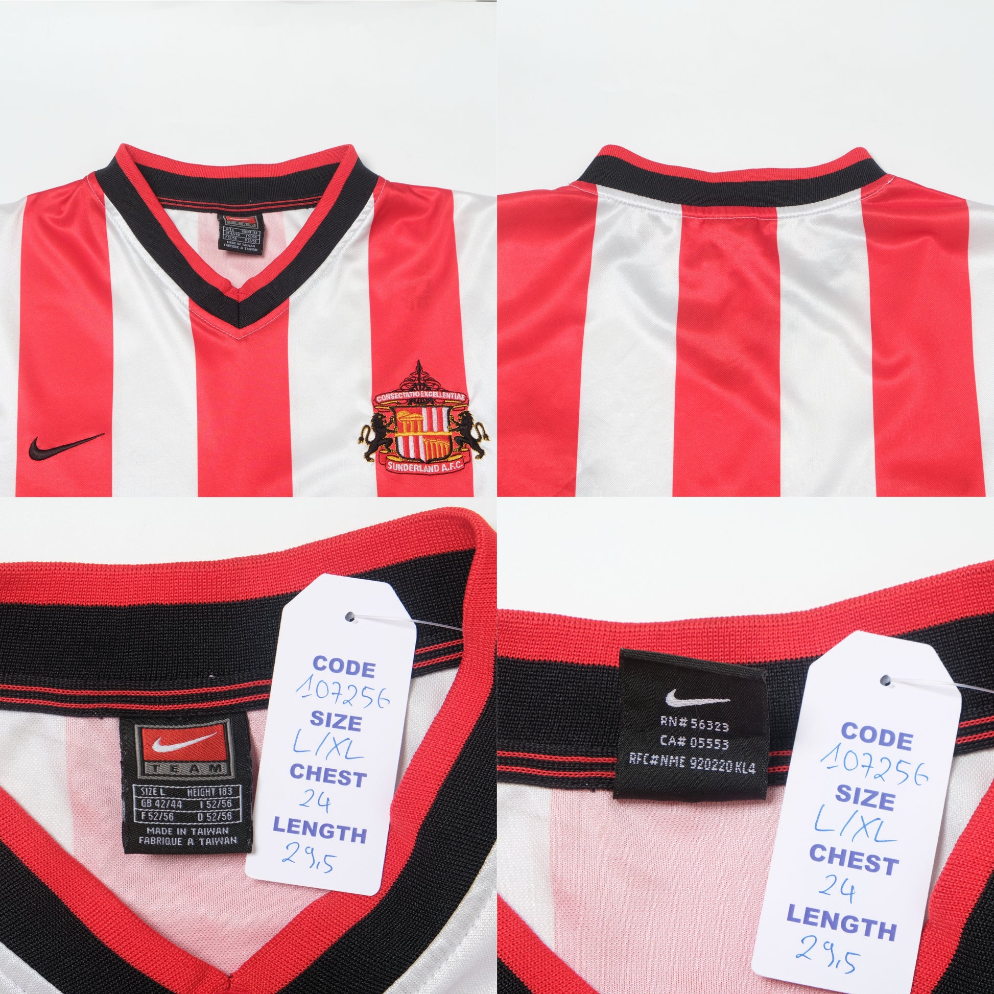 2000/02 Sunderland Home Shirt Nike (L/XL)