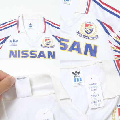 1992/93 Yokohama Marinos Away Shirt Adidas J-League (M)