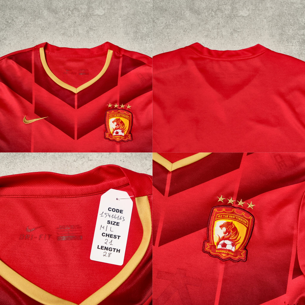 2015/16 Guangzhou Evergrande (China) Camiseta Local Nike (M)