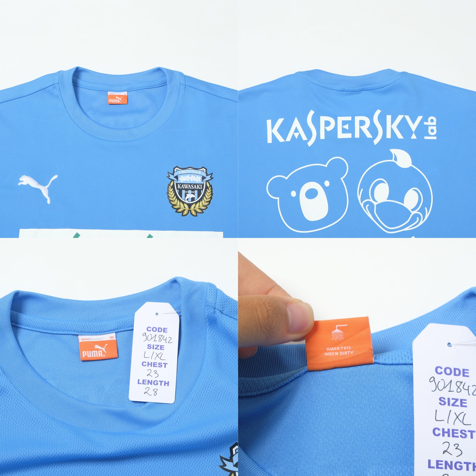 2014 Kawasaki Frontale Fan Shirt Puma J-League (L/XL)