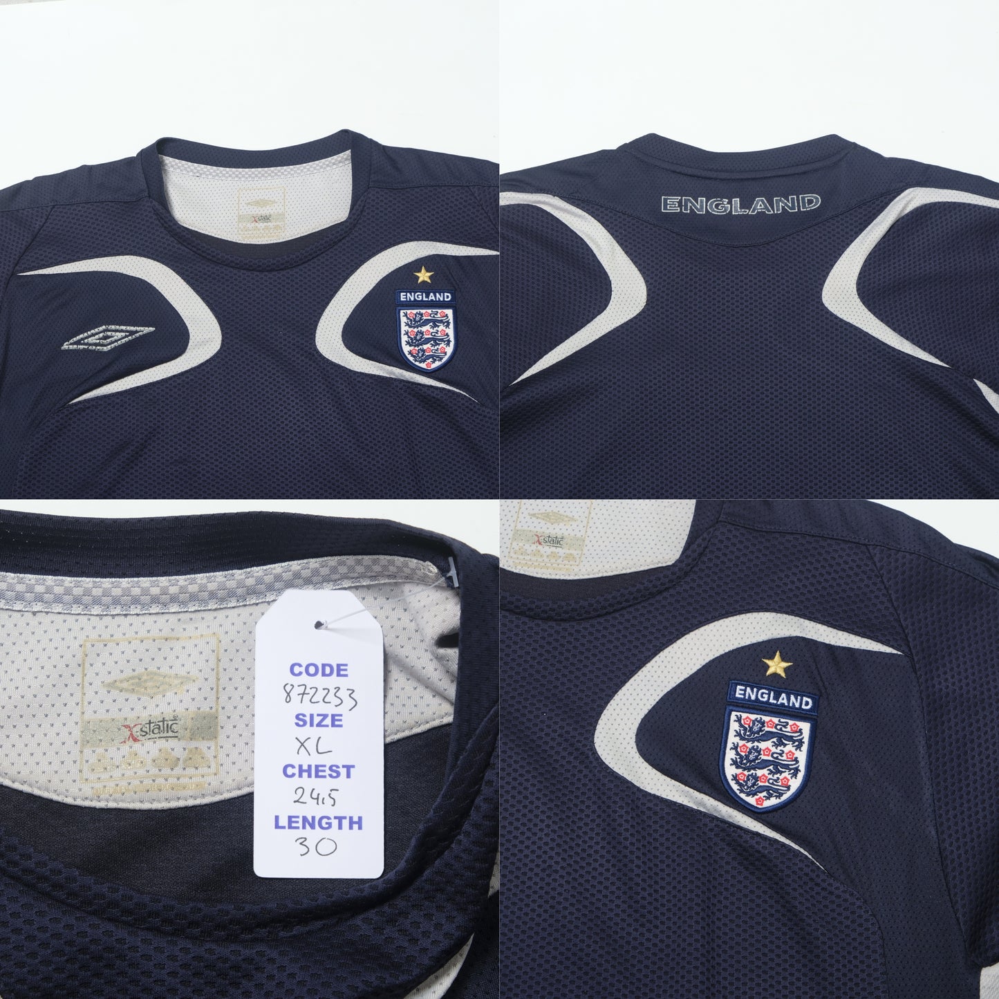 2006/07 England Training Shirt Umbro (XL)