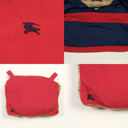 Burberry 1990s Vintage Packable Harrington Jacket Medium/Large