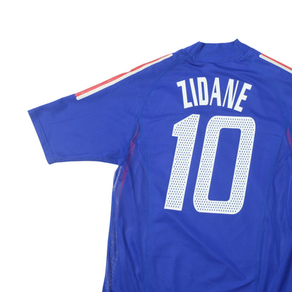 2002/04 France Home Shirt Adidas Zidane (M) 