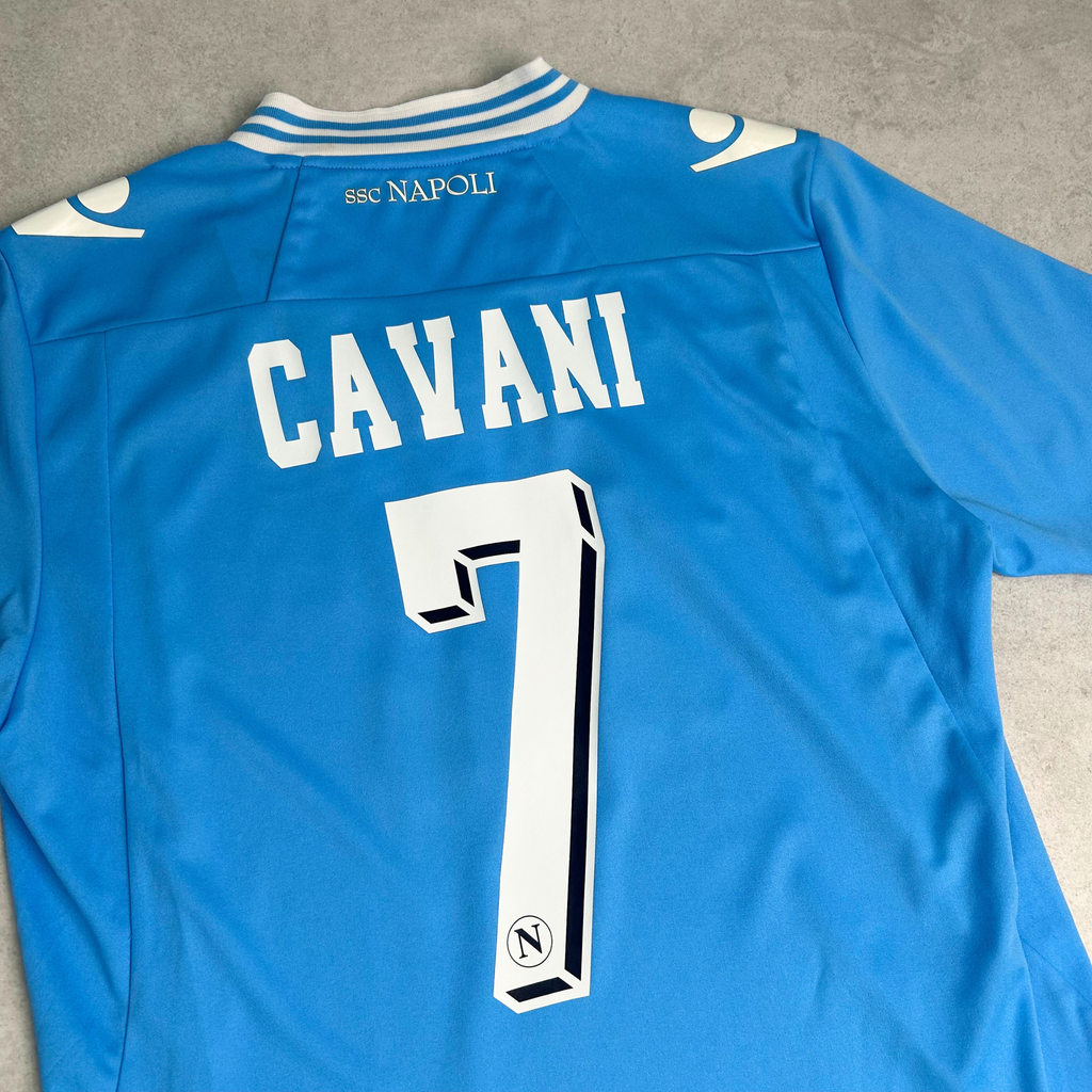 2012/13 Napoli Home Shirt Macron Cavani (M/L)