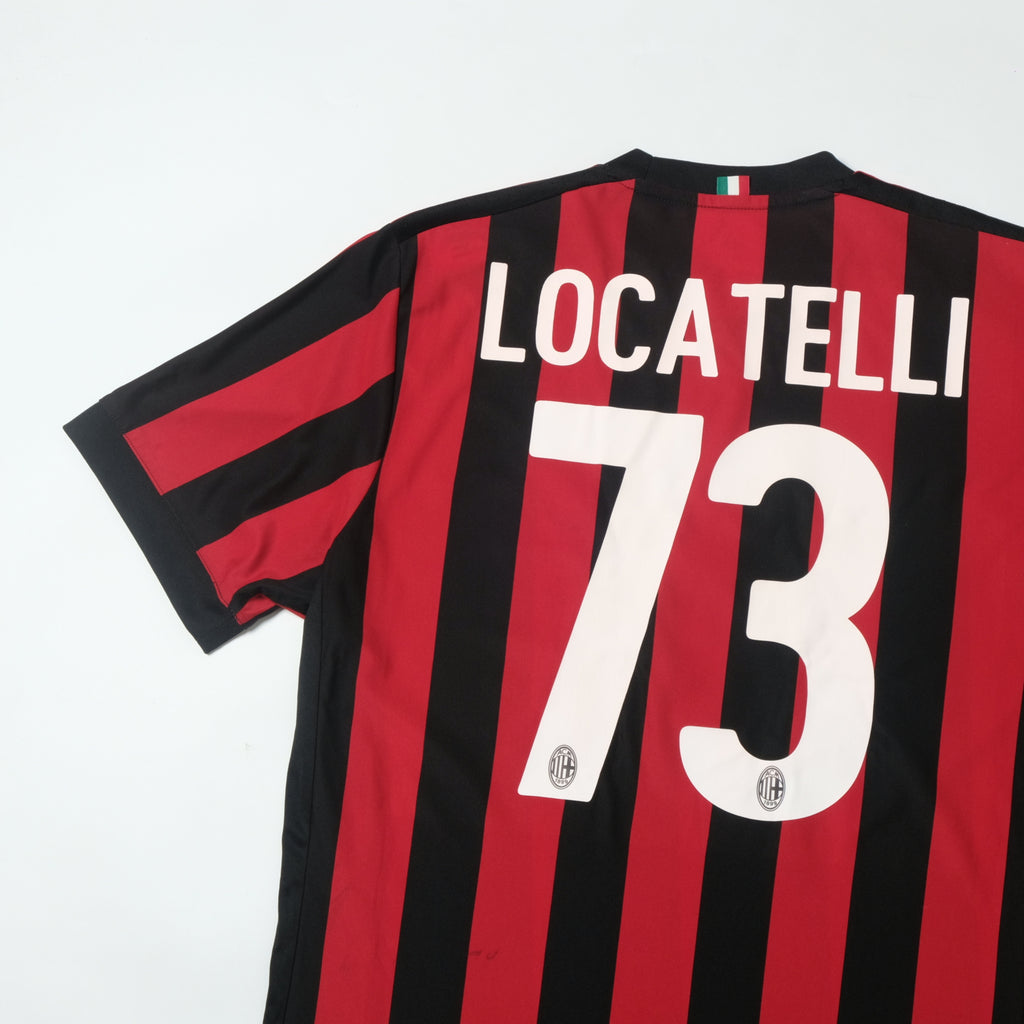 2017/18 AC Milan Home Shirt Adidas Locatelli (M)