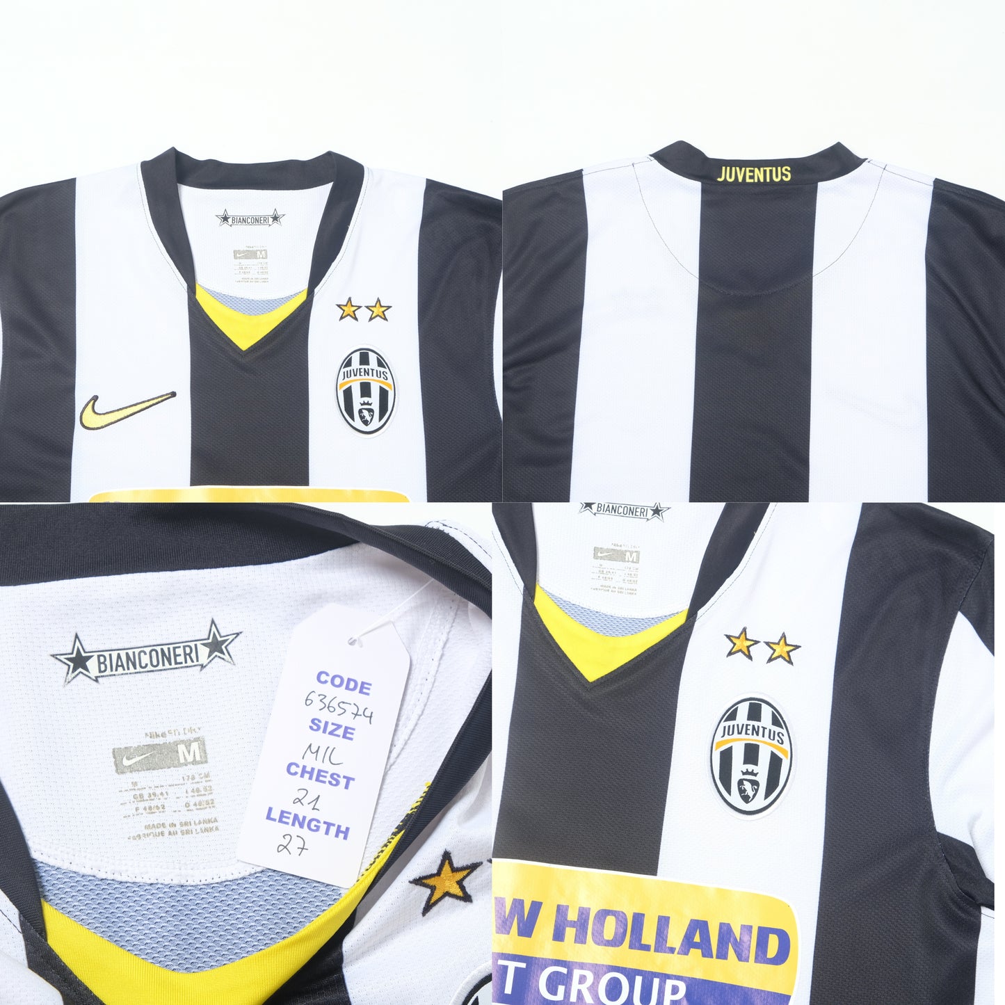 2008/09 Juventus Home Shirt Nike (M/L) 