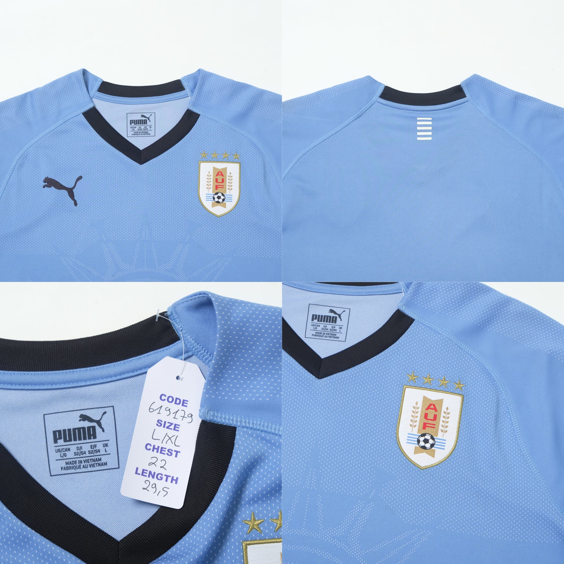 2018/19 Uruguay Home Shirt Puma (L/XL)