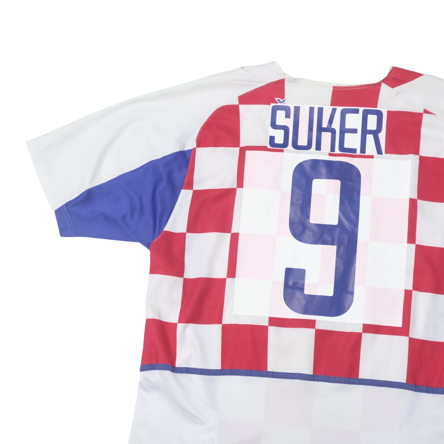 2002/04 Croatia Home Shirt Nike Suker (L/XL) 