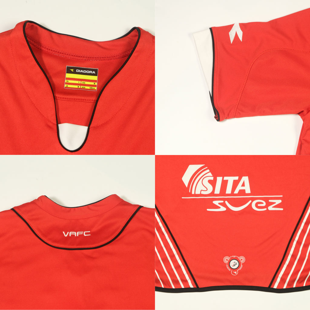 Camiseta local del Valenciennes 2007/08 Diadora (M)