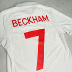2009/10 England Home Shirt Umbro Beckham (S/M)