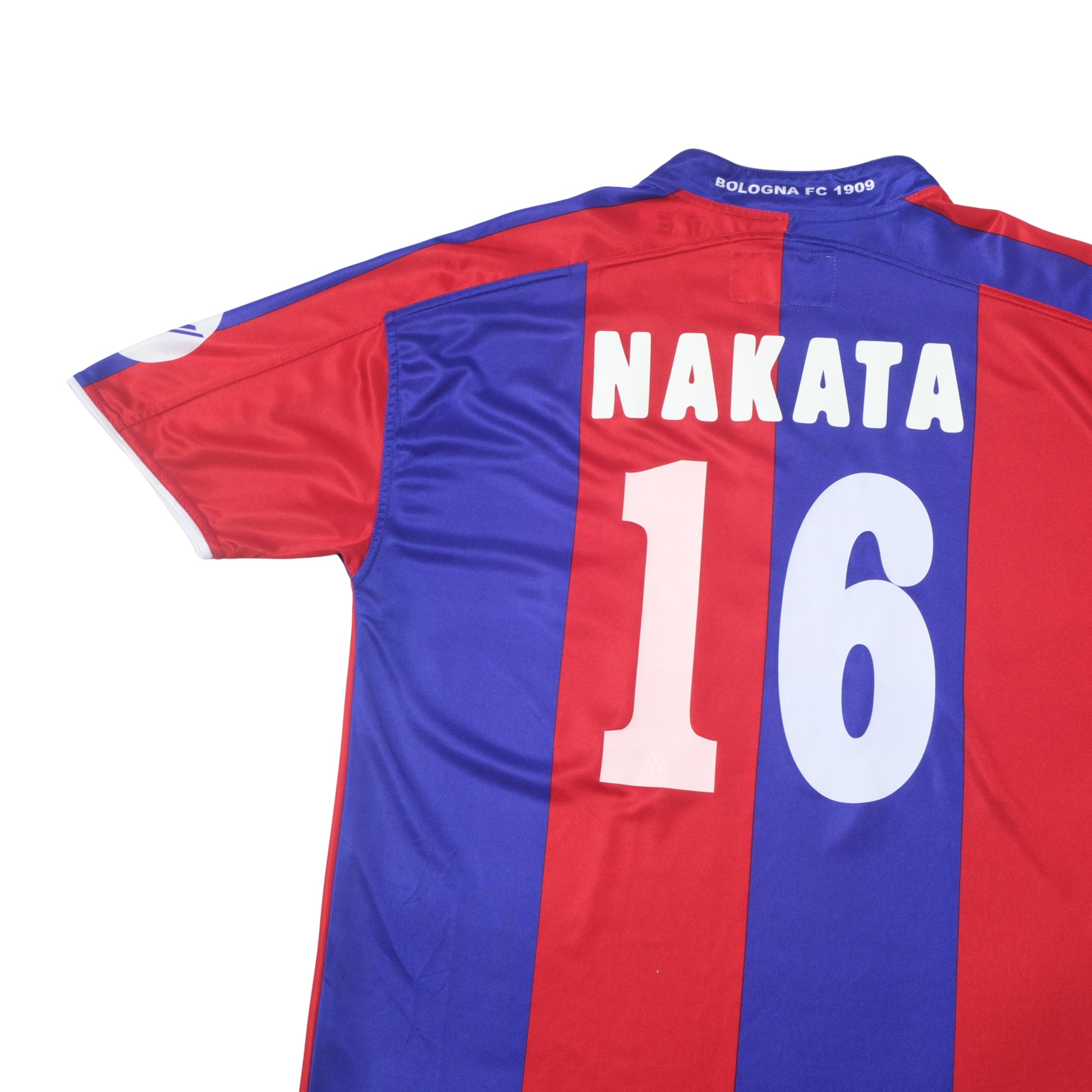 2003/04 Bologna Away Shirt Macron Nakata (L/XL)