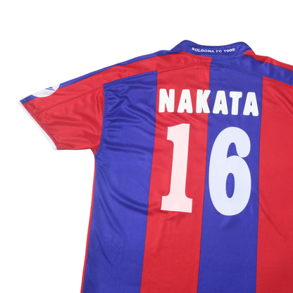2003/04 Bologna Away Shirt Macron Nakata (L/XL)